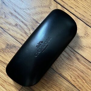 Coach Black eyeglass Case